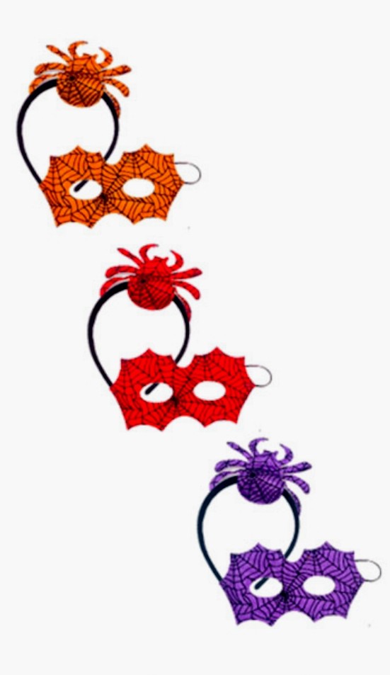Vinchas Araña y antifaz